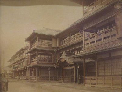 The Yoshiwara District in Tokyo by Kusakabe Kimbei
